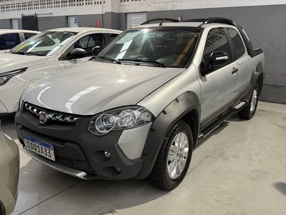 FIAT STRADA 1.8 MPI ADVENTURE CD 16V FLEX 2P MANUAL FIAT STRADA 1.8 MPI ADVENTURE CD 16V FLEX 2P MANUAL